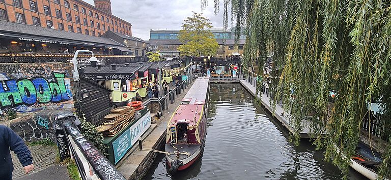 Dann ging es zum Shoppen und Treibenlassen ins verrückte Camden.