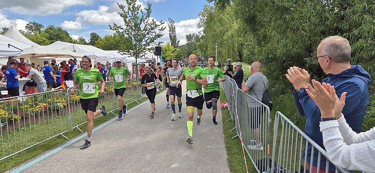 Die Kollegen vom IKG waren an diesem Tag einfach schneller. Glückwunsch !!!