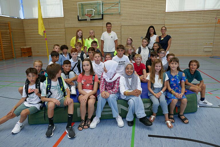 Klasse 5a mit Frau Breuer und Frau Pflum