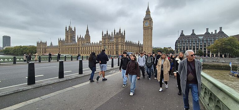 Natürlich darf da Westminster nicht fehlen...